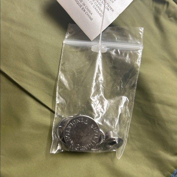 Pendleton down puffer jacket with 650-fill power, Blue, Green, Size XXL/TTG - Picture 12 of 13